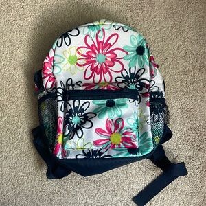 Child’s floral backpack- like new!